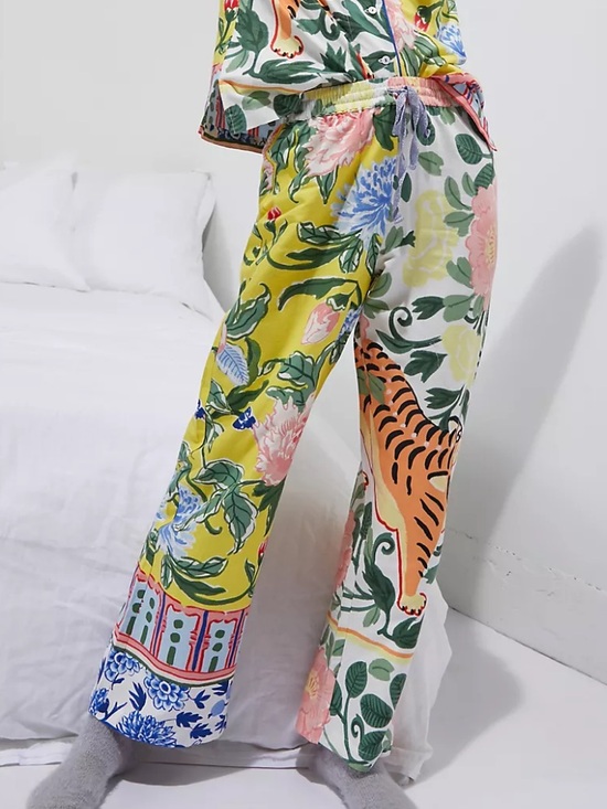 Anthropologie Other - Anthropologie Lil Sire Tigresa Flannel Sleep Pants